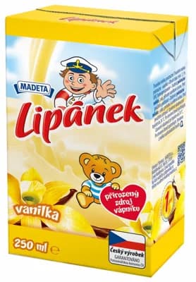 Madeta Lipánek mléko vanilkové 1,3 %