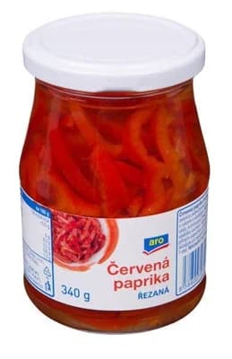 ARO Paprika červená řezy