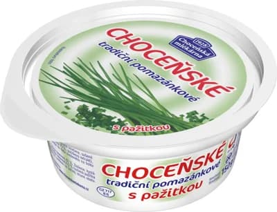 Choceňská mlékárna Choceňské tradiční pomazánkové s pažitkou