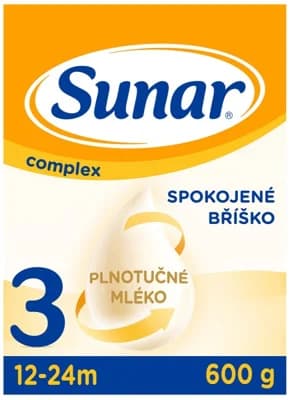Sunar Complex 3, batolecí mléko od uk. 12. měsíce