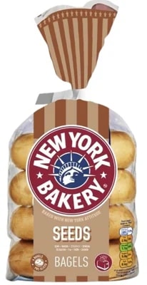 New York Bakery Bagely se semínky (4×75 g)