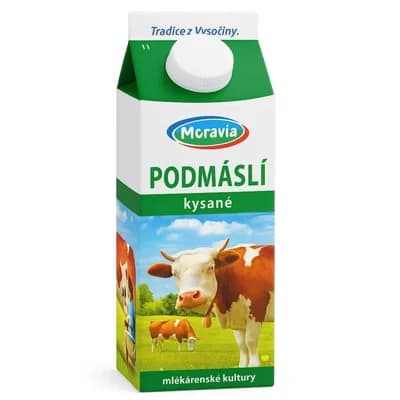 Moravia Podmáslí kysané (1%)