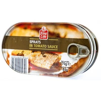 Fine Life Šproty neuzené v rajčatové omáčce