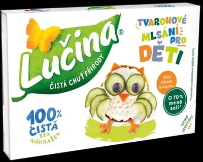 Lučina Pro děti tvarohovo smetanový sýr