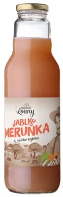 Moštárna Louny Mošt jablko meruňka sklo