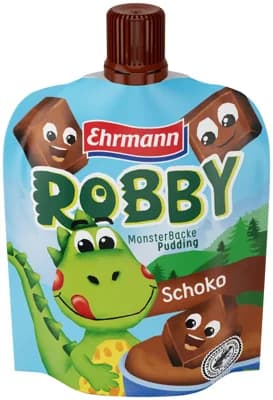 Ehrmann Robby puding čokoláda, kapsička