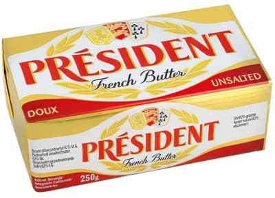 Président Máslo Plaquette jemné