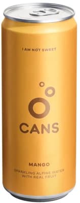 Cans Jemně perlivá voda s příchutí manga