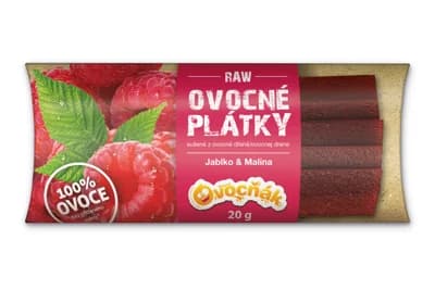 OVOCŇÁK ovocné plátky Malina