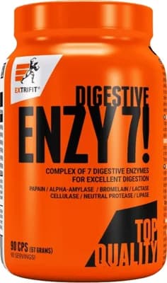 Extrifit Enzy 7! Digestive Enzymes 90 kapslí