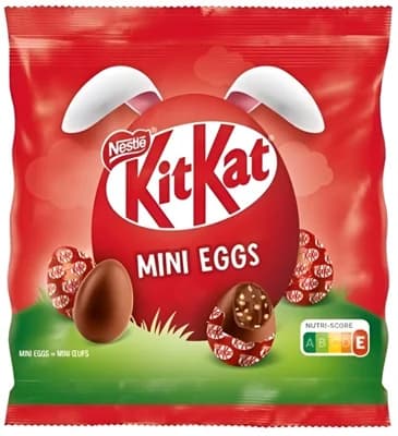 KitKat Minivajíčka z mléčné čokolády v sáčku