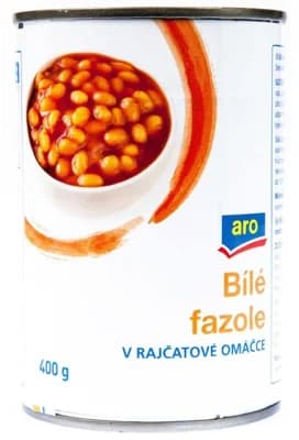 ARO Fazole bílé v rajčatové omáčce