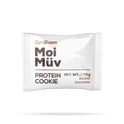 GymBeam MoiMüv Protein Cookie dvojitá čokoláda