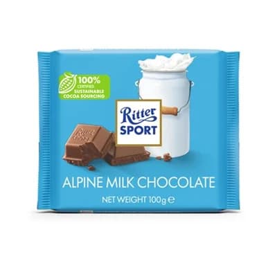 Ritter Sport Alpenmilch Čokoláda mléčná