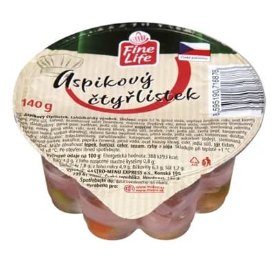 Fine Life Aspikový čtyřlístek chlaz.