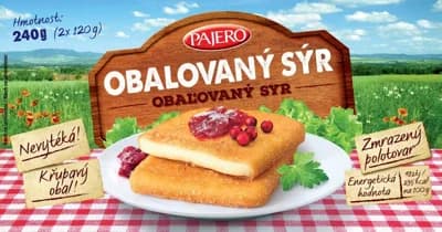 Pajero Obalovaný sýr 2x120 g