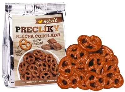 Mixit Preclíky do kapsy - Mléčná čokoláda