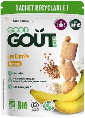 Good Gout BIO Banánové polštářky