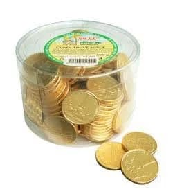 POEX Čokoládové mince v dóze