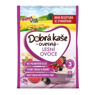 BONAVITA Kaše ovesná lesní ovoce