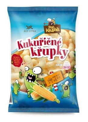 Pan Křupka Kukuřičné křupky bez soli, bez lepku