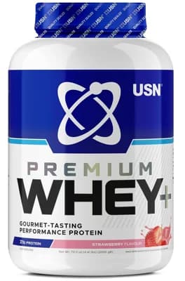USN Whey+ Premium Protein - jahoda