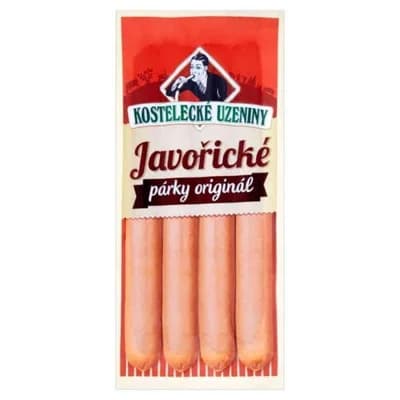 Kostelecké Uzeniny Javořické párky original