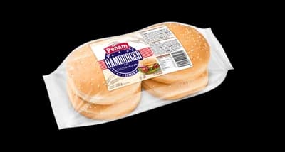 Penam Hamburger sypaný sezamem (4ks)