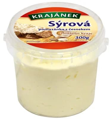 Krajánek Pomazánka sýrová s česnekem