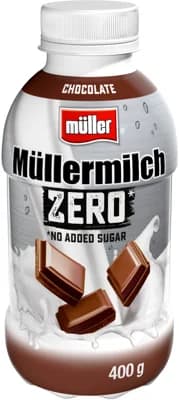 Müllermilch Zero mléčný nápoj čokoláda bez přidaného cukru