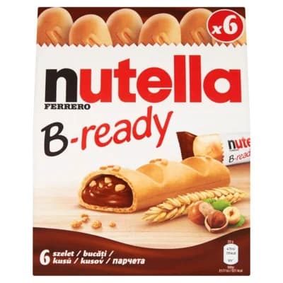 Nutella B-Ready, 6x22g