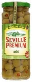 SEVILLE PREMIUM Olivy zelené s papričkou