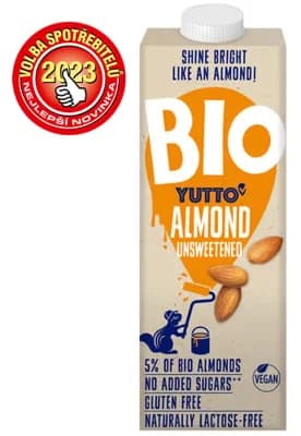 Yutto BIO Mandlový neslazený nápoj