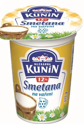 Mlékárna Kunín Smetana na vaření 12%