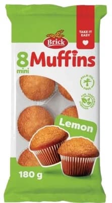 Brick Mini muffiny citronové