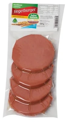 Salve Natura Rostlinná uzenina Vegetburger, 4 ks