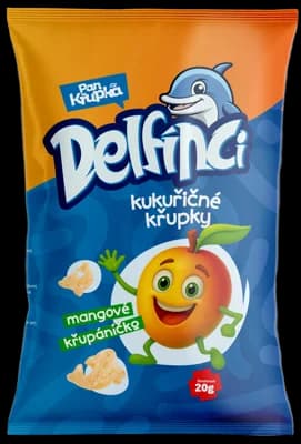 Pan Křupka Delfínci kukuřičné křupky mangové