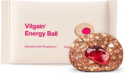 Vilgain BIO Energy Ball mandle s malinovým džemem