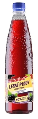 Dialine Sirup lesní plody s ovocným cukrem