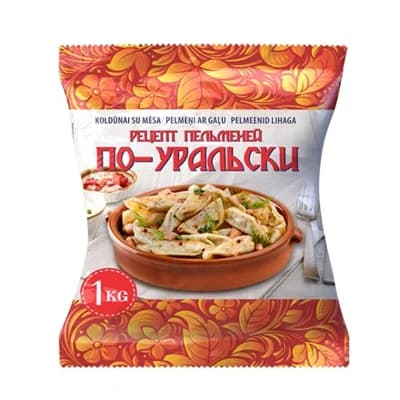 Pelmeni Taštičky s drůbežím masem mraž.