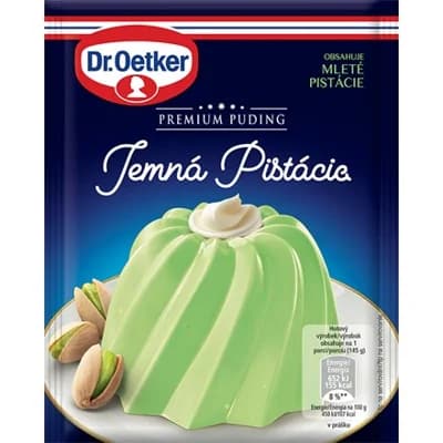 Dr. Oetker Premium Puding jemná pistácie