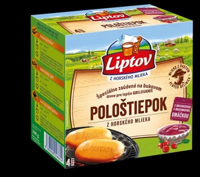 Liptov Pološtiepok na gril s brusinkovou omáčkou 4 ks