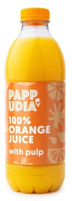 Pappudia Pomerančový džus 100% RFA