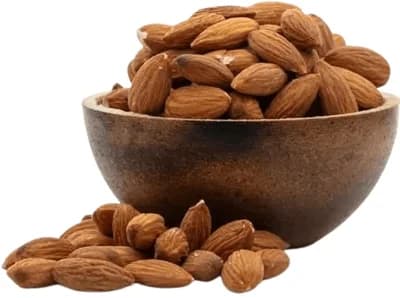 Grizly Mandle Natural neloupané