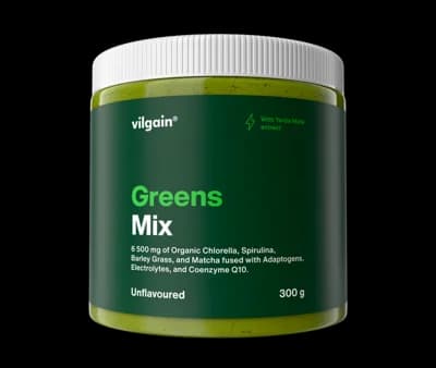 Vilgain Greens Mix 300 g Unflavoured Yerba Maté