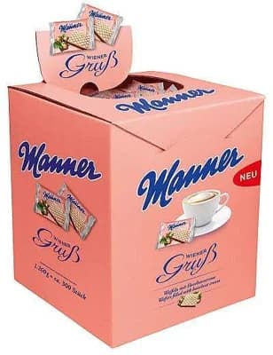 Manner Oplátky ke kávě 300x4,2g