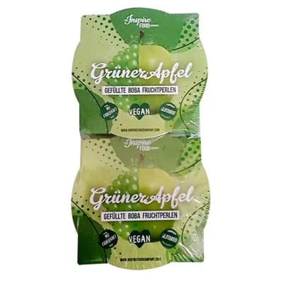 Bubble Tea Kuličky zelené jablko 4 x