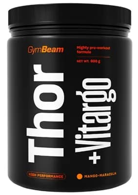 GymBeam Předtréninkový stimulant Thor Fuel + Vitargo - mango/marakuja