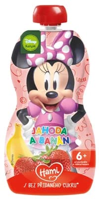 Hami ovocná kapsička Minnie Jahoda a banán