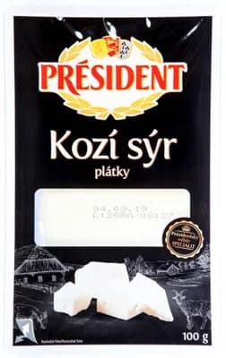 Président Kozí sýr plátky